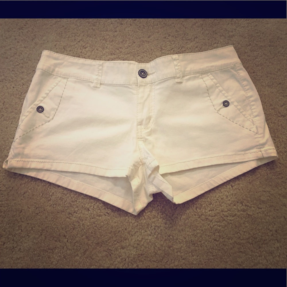 White Short Shorts